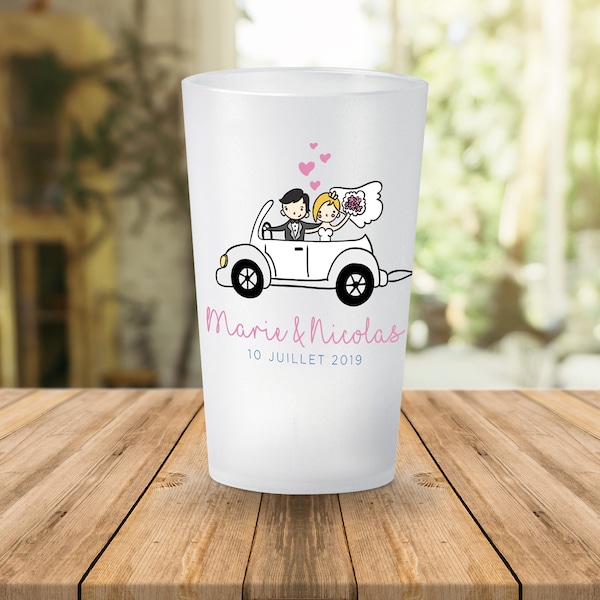 Gobelet Personnalisé Mariage - Ecocup Réutilisable - Cadeau invité écoresponsable