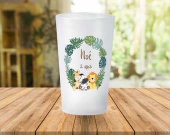 Gobelet Personnalisé Anniversaire Enfant - Ecocup Réutilisable - Anniversaire Jungle