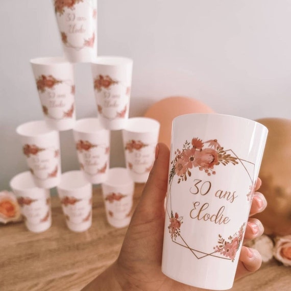 Personalized Birthday Cup - Reusable Ecocup - Country Birthday