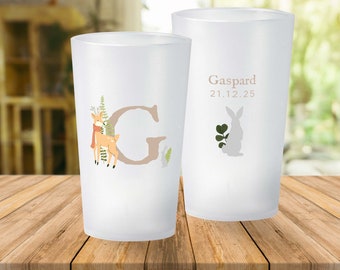 Personalized BabyShower Cup - Reusable Ecocup - BabyShower Forest Animals