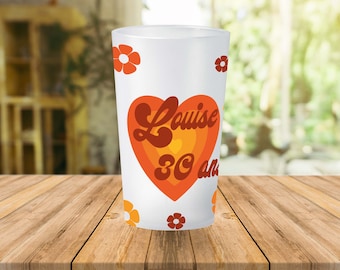 Gobelet Personnalisé Anniversaire - Ecocup Réutilisable - Anniversaire années 70