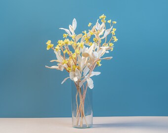 White and yellow bouquet,Aesthetic Room Decor,Floral arrangements,Artificial flowers,Table centerpiece,Fake flowers,Wedding gift ideas