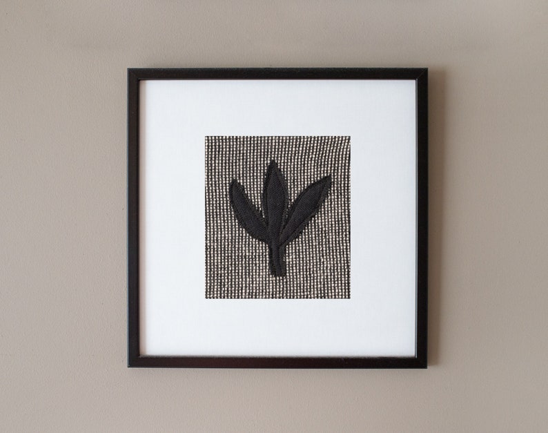 Minimalist Wall Art,Home office decor,Wall hanging,Botanical wall art,Shelf decor,Dark cottagecore,Vintage art,Handmade gift,Primitive decor image 4