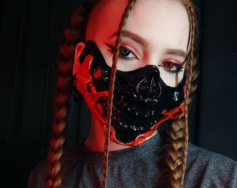 Sci Fi Half Mask - Etsy
