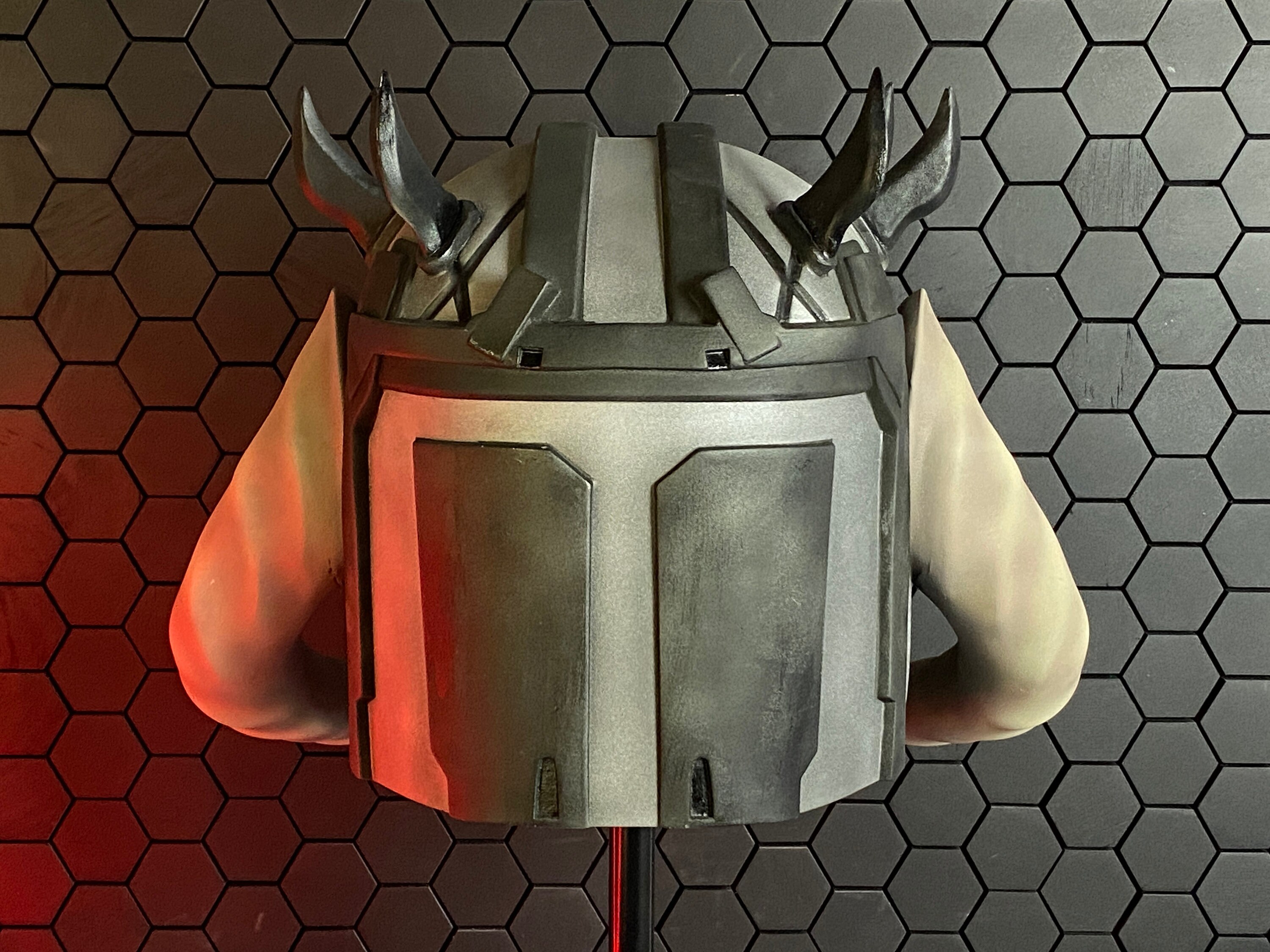 Mandalorian Stormbringer Helmet Star Wars for Cosplay and Etsy