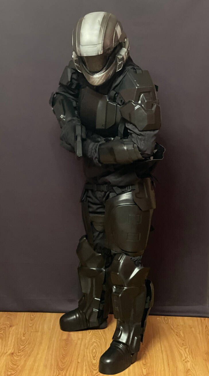 SIMPLE ODST Full Armor Suit Polystyrene for Cosplay and Etsy