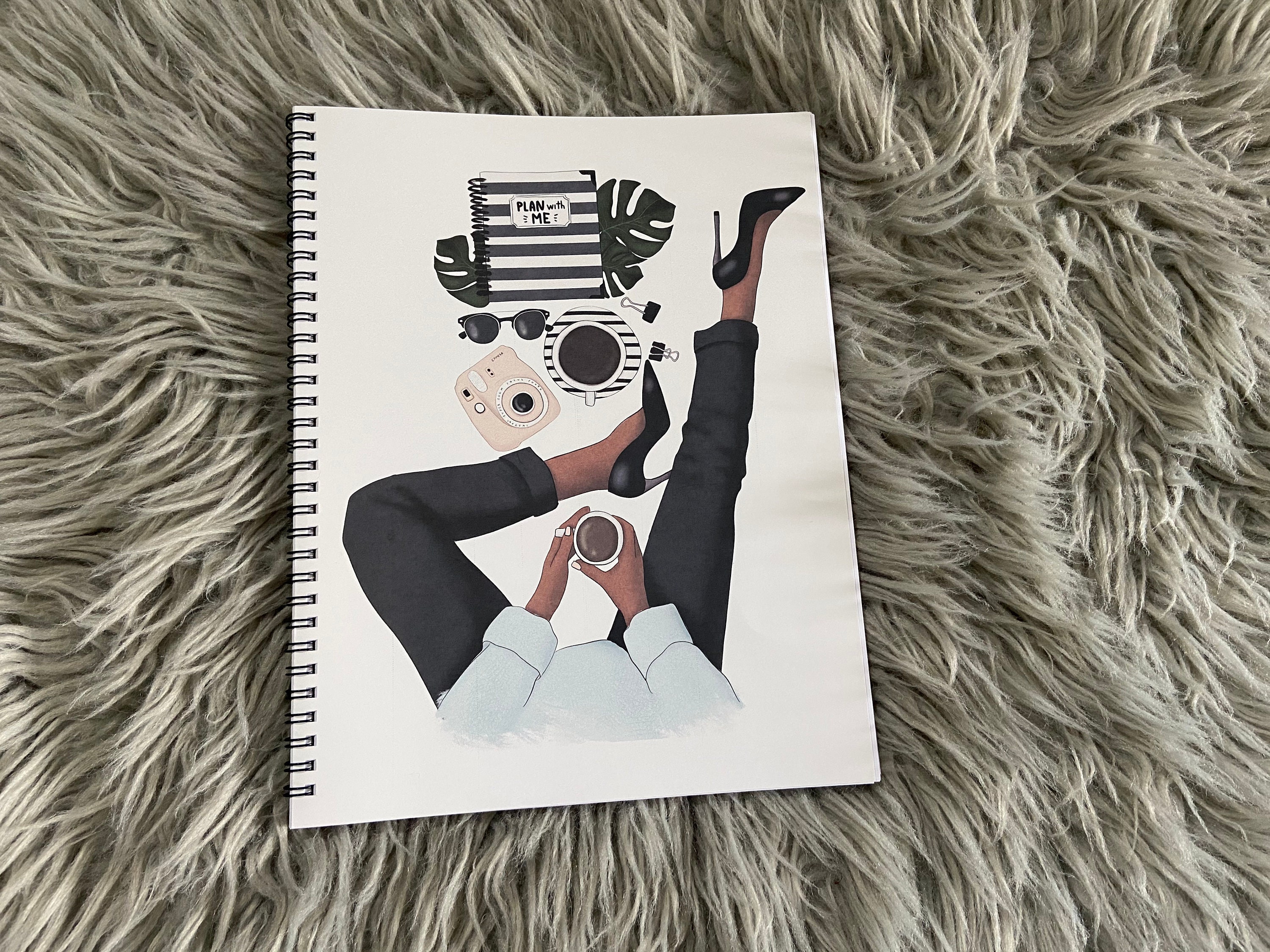 Notebook Spiral Etsy