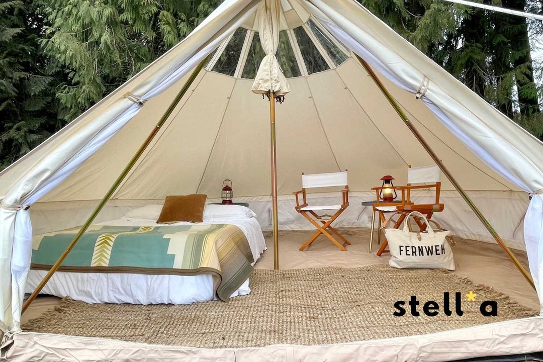 13 Ft. Stella Stargazer Tent. A 4M Glamping Tent With Skyview Ceiling. A Luxury Festival Tent by Life Intents. Etsy Canada