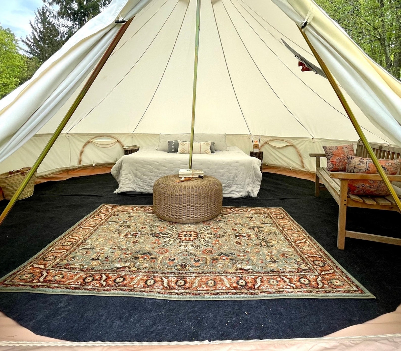 Protective Bell Tent Rug Etsy