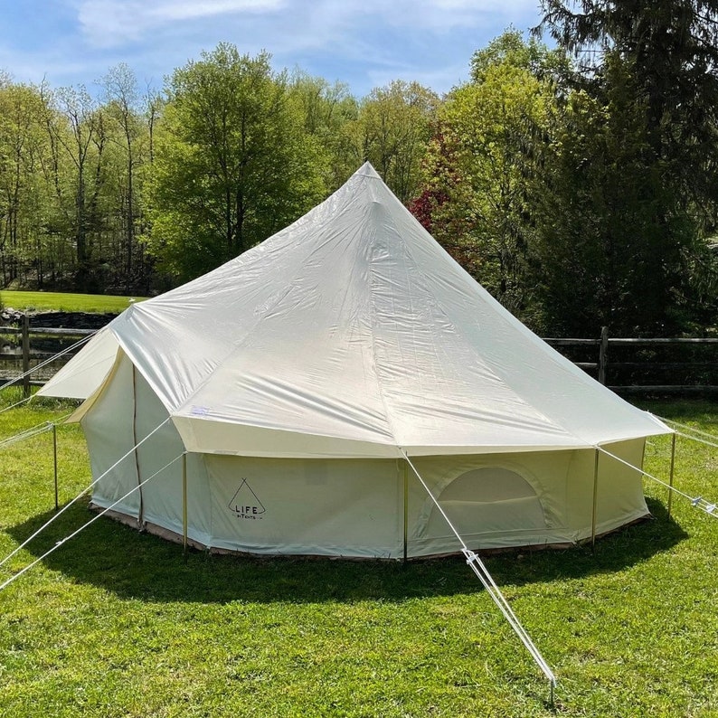 20 Ft. Canvas Bell Tent Fly Cover for 6M Yurt Tent by Life Etsy