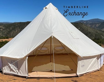 19.5 ft. Timberline Exchange Bell Tent with a Replaceable Door. 6M Diameter