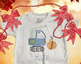 CUSTOM  SHIRT,Unisex thanksgiving Shirt.Personalized Shirt ,Custom Autumn shirt,Autumn Shirts  kids.Pumpkin patch Shirt,Embroidered T-Shirt