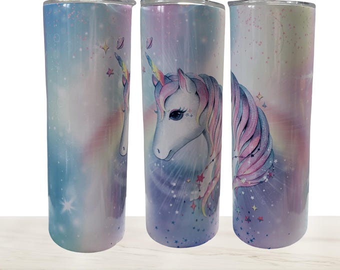 Magical 20 oz Unicorn Tumbler – Enchant Your Sip