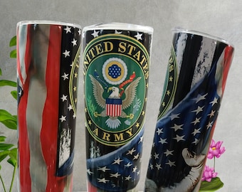 Personalized Army Tumbler, Soldier Sun,Dad, Tumbler,United States Army, US Army Tumbler, Army Dad Gift,Army Mom Gift, Army Veteran Gift
