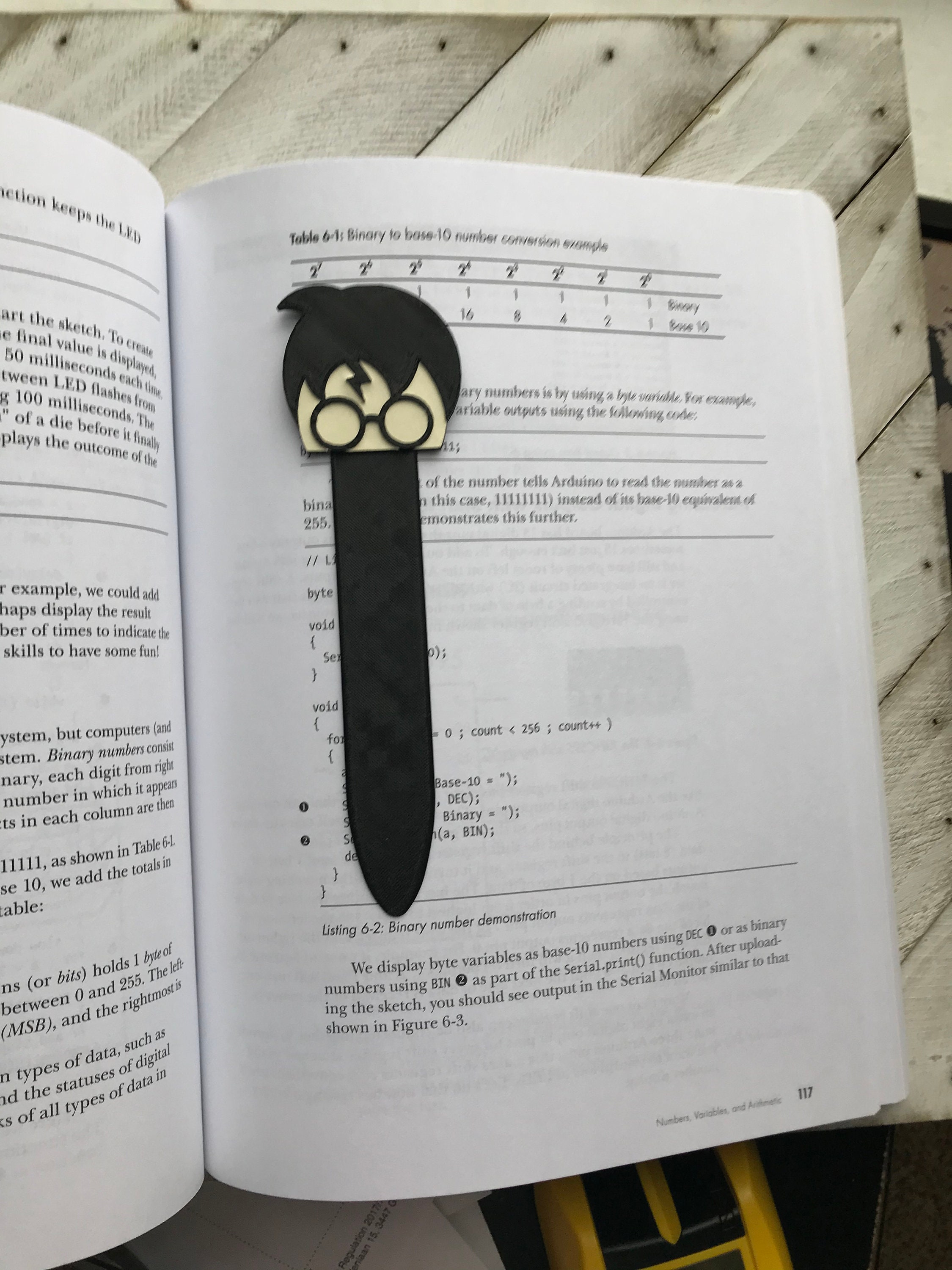 Harry Potter 3d printed Bookmark gift book 3d printing | Etsy
