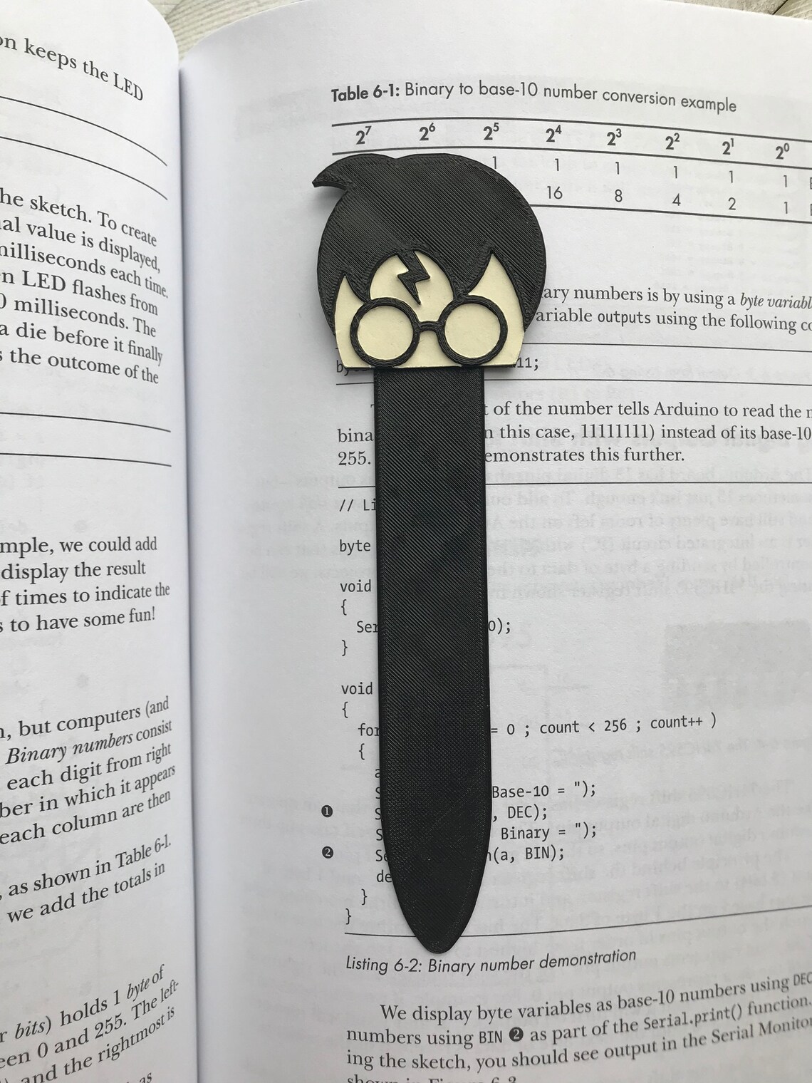 Harry Potter 3d printed Bookmark gift book 3d printing | Etsy