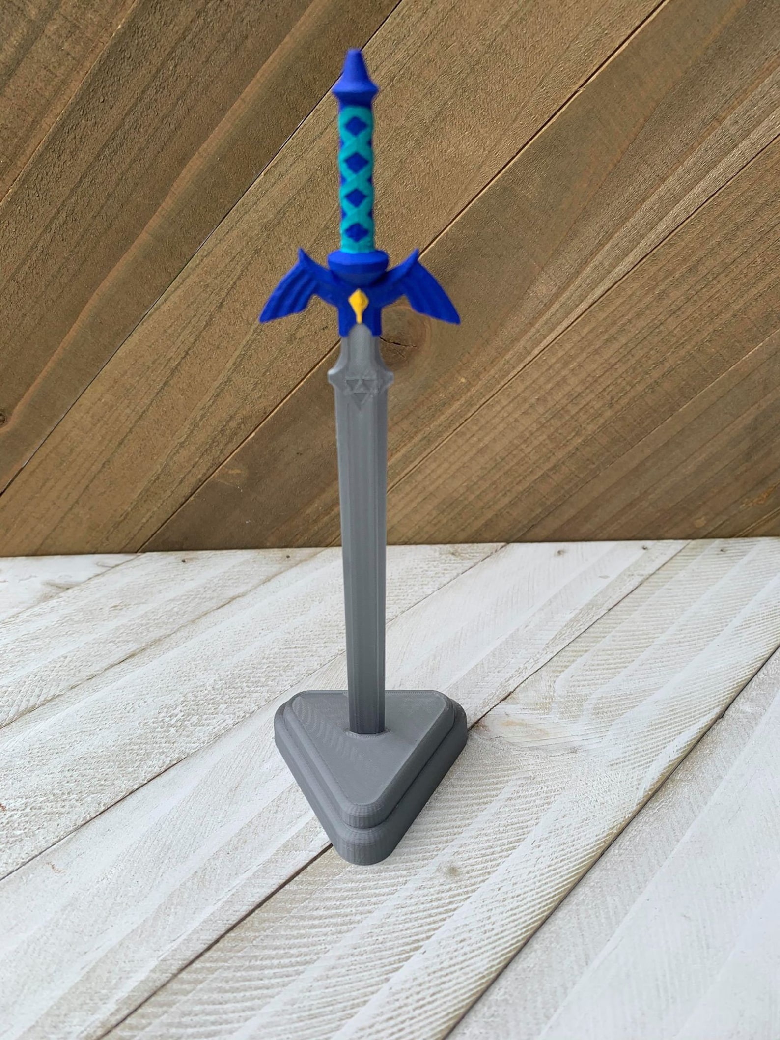 Legend Of Zelda Master Sword 3d Printed 3d Printing T Etsy