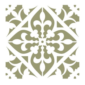 Stencil, Moroccan, pattern morocco, oriental, airbrush stencil, DIN A 4, stencil, wall tattoo,