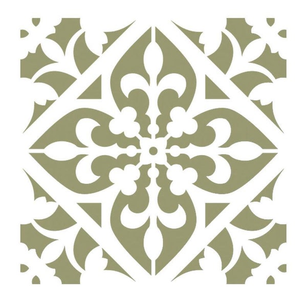 Schablone,  Marokkanisch , Muster marokko, orientalisch , Airbrushschablone, DIN A 4 , stencil, Wandtattoo,