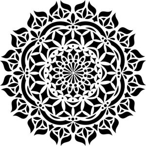 Stencil Mandala, Moroccan, pattern Morocco, oriental, airbrush stencil, DIN A 4, stencil, wall tattoo,