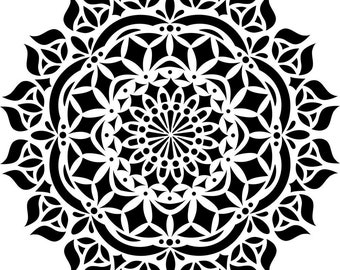 Stencil mandala, marocchino, modello marocco, orientale, stencil aerografo, DIN A 4, stencil, tatuaggio da parete,