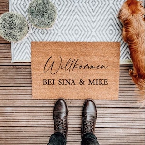 personalized coconut doormat coconut, coconut mat, printed, doormat with name walk in, doormat, personalized, hand-painted,