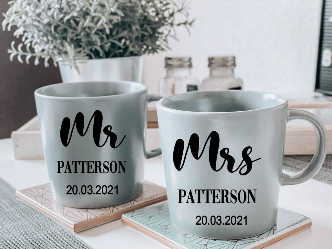 Juego De Tazas Mr Right & Mrs Always Right – Regalo Original Para Pareja O Aniversario