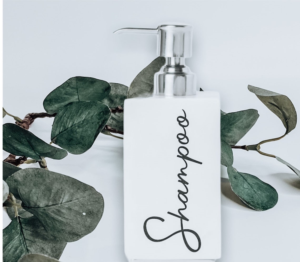 Sticker detergent sticker soap dispenser sticker bath | Etsy