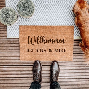 personalized coconut doormat coconut, coconut mat, printed, doormat with name walk in, doormat, personalized, hand-painted,