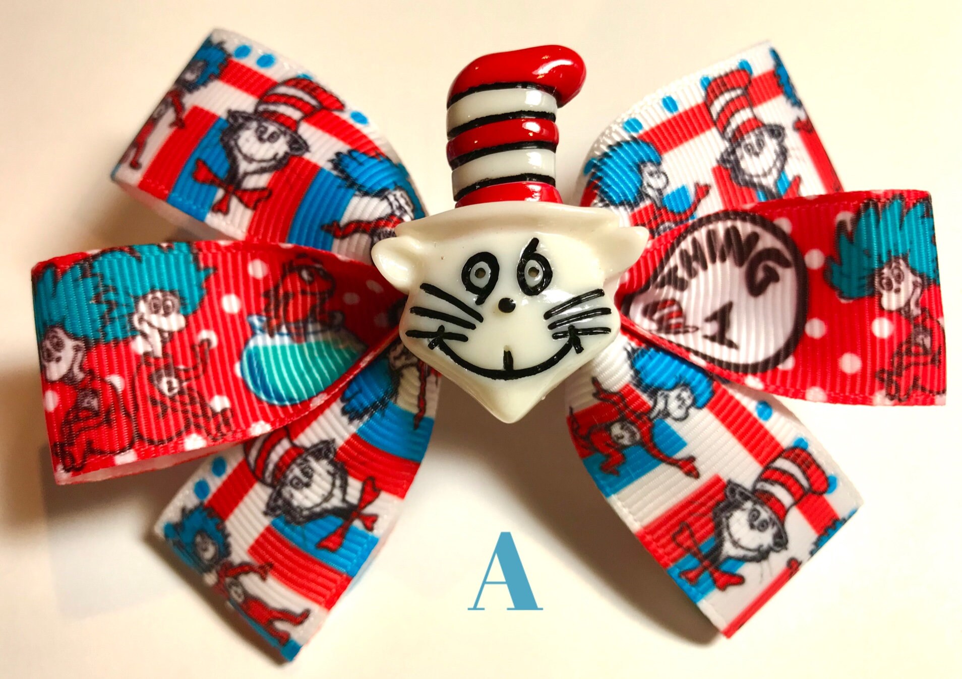 BEEutiful Dr. Seuss Inspired Hair Bows for Big &amp; Little Girls | Etsy