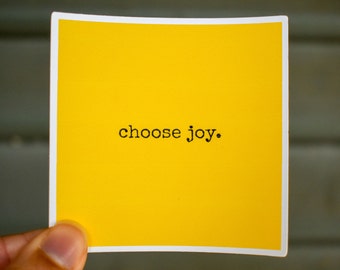 Choose Joy Sticker