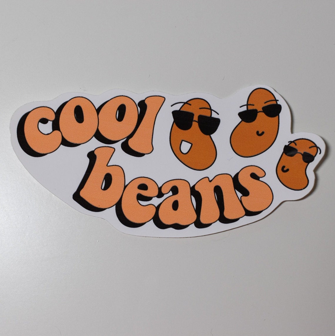Cool Beans Sticker Cool Beans Laptop Sticker Water - Etsy