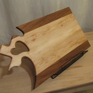 Handmade Solid Hard Maple Wooden Texas Charcuterie Board w/ Boarders