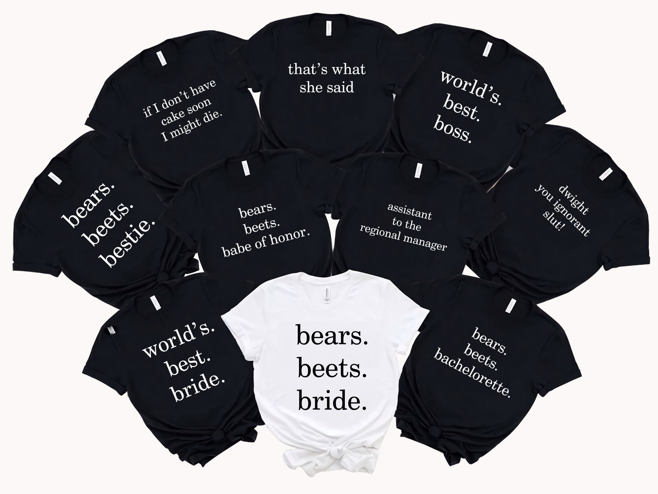 Office Bachelorette Party Shirts Office 