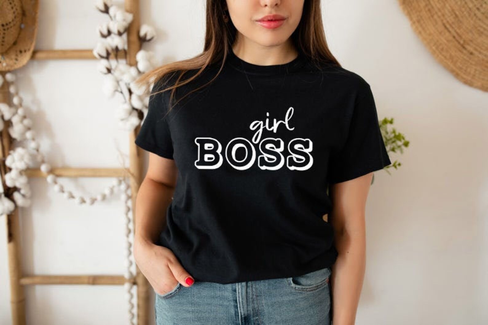 Girl Boss t shirt businesswoman t shirt girl boss gift lady Etsy