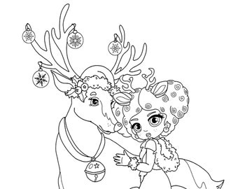 Coloring Pages  for Kids a pack of 20 drawings in PDF