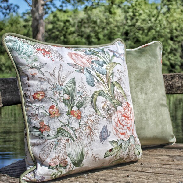 English Throw Pillow Etsy