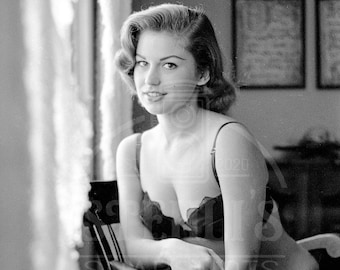 Beth Hansen 1950s Lingerie- Reprint from Original Negative
