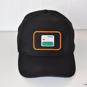 Velcro Hat Removable Patch Your Choice of Velcro Interchangeable Embroidered Patch & Cap Color image 5