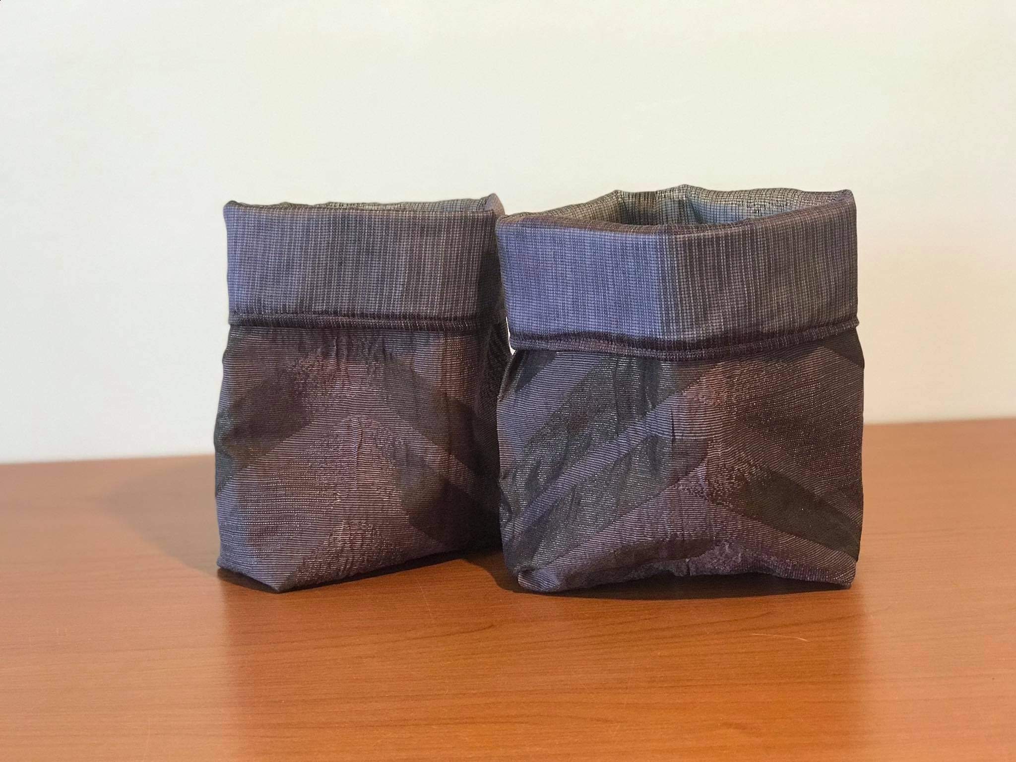 Conjunto de 2 bolsas de almacenamiento de tela de decoración | Etsy