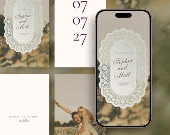 Save the Date Video Invitation Template