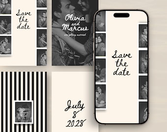 Save the Date Digital Invitation Template