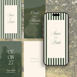 Digital Save the Date Video Invitation Template