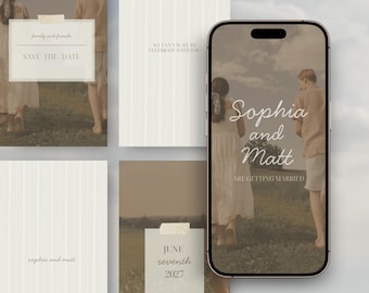 Video Invitation Save the Date Template