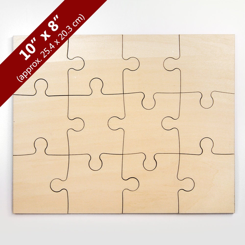 8x10in Sublimation Puzzle / 104-Small-Pieces