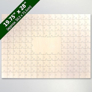 Grand livre d’or vierge 151 pièces Puzzle en bois
