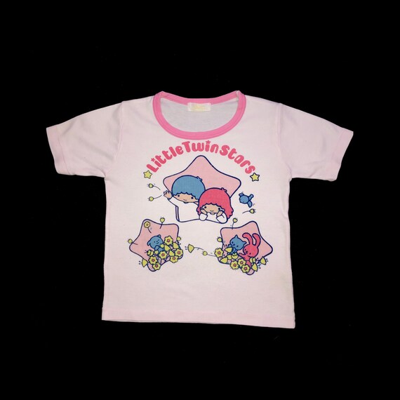 70s Little Twin Stars Baby Tee !