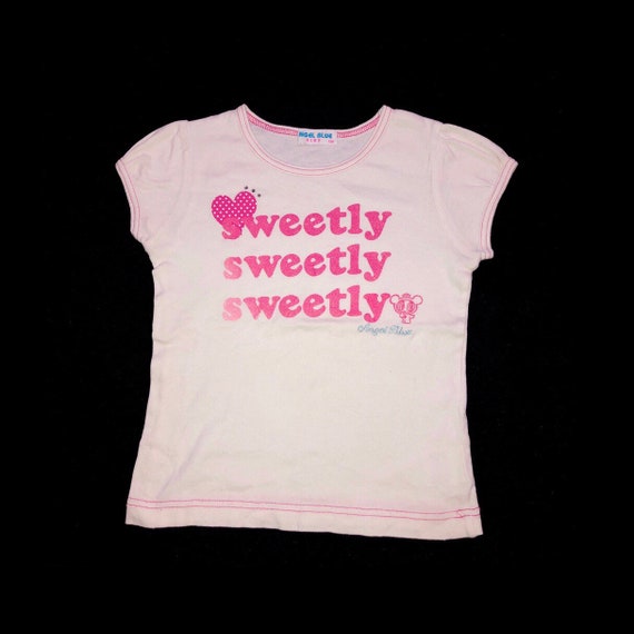 ANGEL BLUE Baby Tee