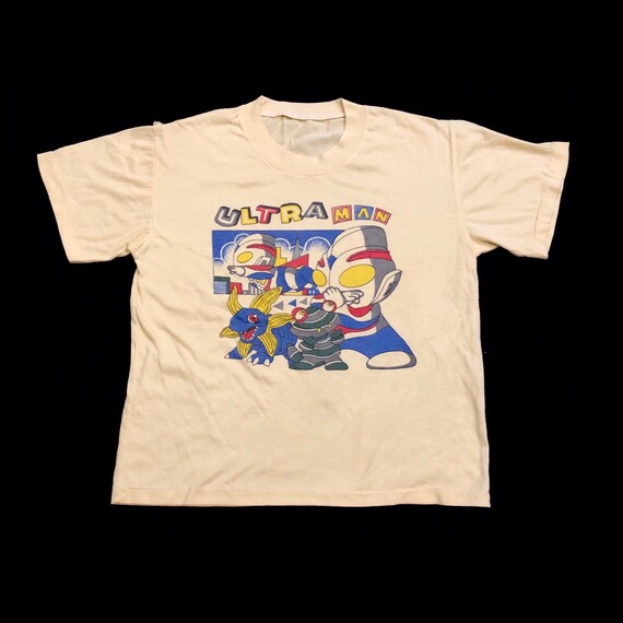 VINTAGE Ultra Man Japanese Anime T-Shirt