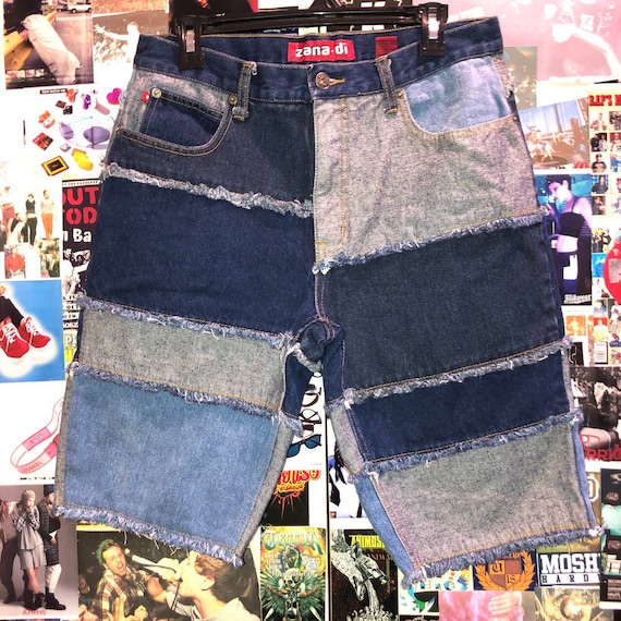 Y2K Zana Di Patchwork Jeans